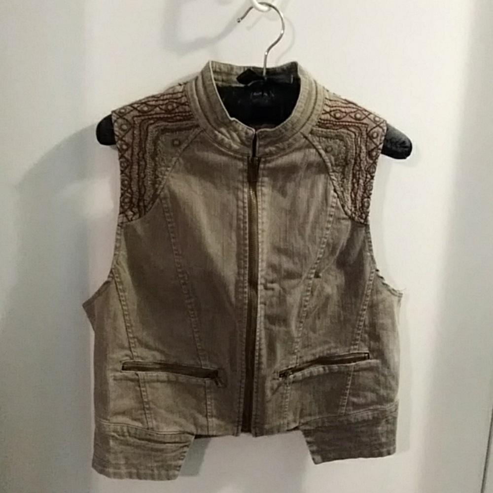Denim vest